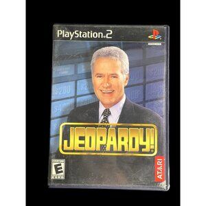 Jeopardy! Playstation 2 Game Complete with Manual & Case by Atari